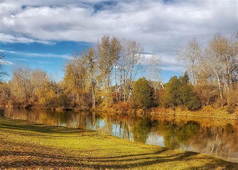 Fall Colors at Stanley Park Photograph by Nadia Seme - Fine Art America