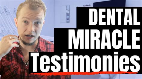 Dental Miracle Testimonies! God healing teeth! - YouTube