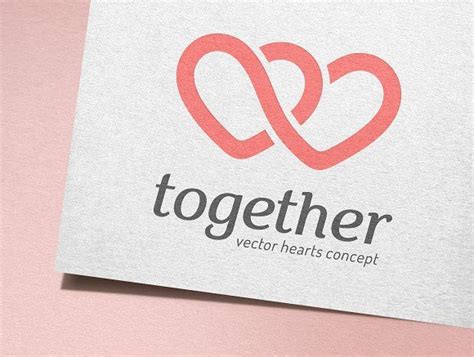 Together Logo | Logo design creative, Love logo, Best logo design