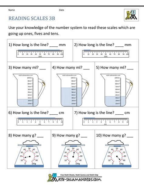 Third Grade Homework Sheets