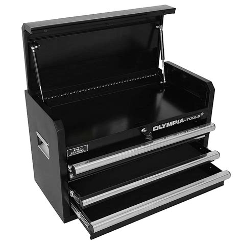 Olympia Tools 87-263 26-Inch 4-Drawer Black Tool Chest at Sutherlands