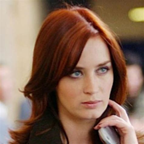 Emily Blunt Red Hair