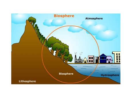The lithosphere and the hydrosphere