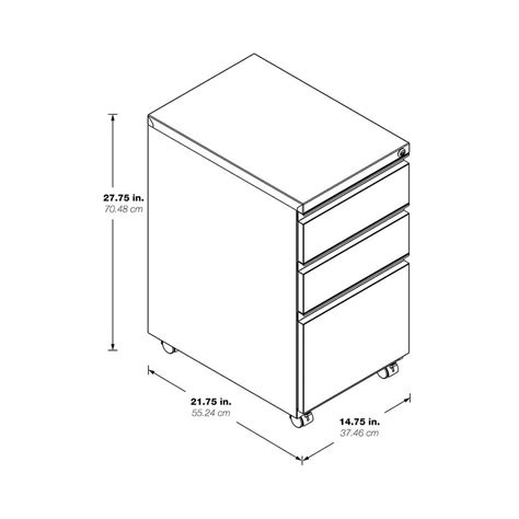 Office Pedestal - Classify Mobile Box Box File Pedestal