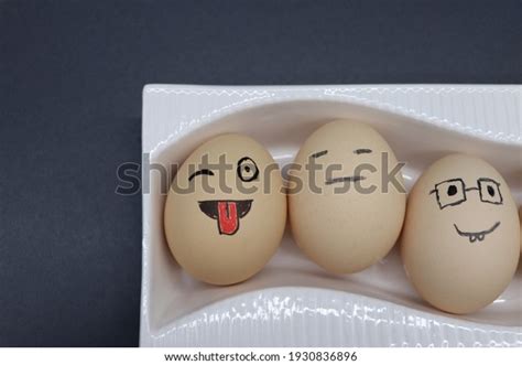 Egg On Face Emoji Black Background Stock Photo 1930836896 | Shutterstock