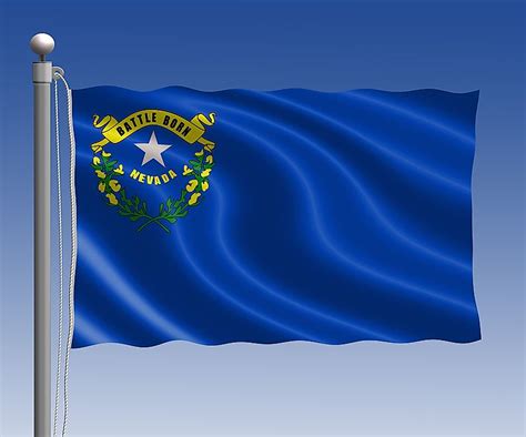 Nevada State Flag - WorldAtlas.com