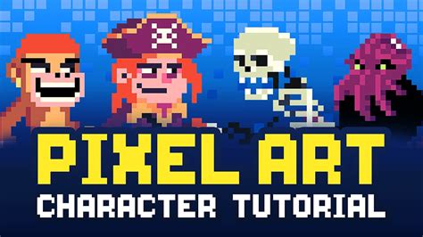 Pixel Art Character Design Tutorial - Step By Step! - YouTube