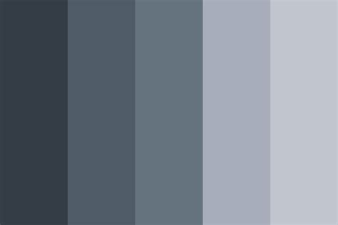 Space-Gray Color Palette