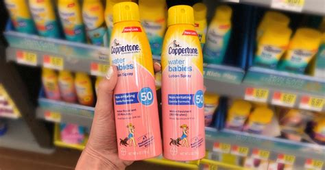 Over 50% Off Coppertone Sunscreen After Cash Back at Walmart