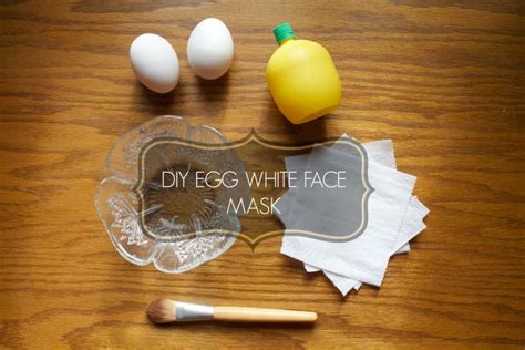 DIY EGG WHITE FACE MASK | Jessica Moy Blog