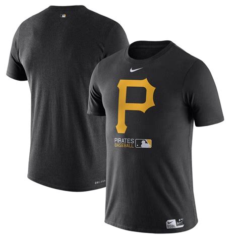 Men's Pittsburgh Pirates Nike Black Authentic Collection Performance T ...