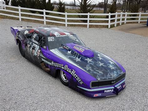 "Support Our Heroes" Pro Mod Drag Race Car From Purple Gorilla Racing ...