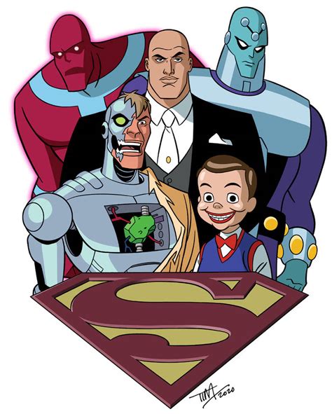 Superman: The Animated Series - Villains 1 by TimLevins on DeviantArt