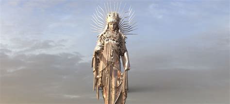 Pagan goddesss Statue 3D model | CGTrader