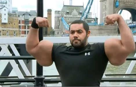 Man with 31-inch biceps enters Guinness World Records | News - Times of ...