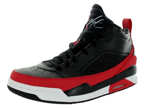 Jordan - Nike Jordan Men's Jordan Flight 9.5 Black/Gym Red/White Basketball Shoes - Walmart.com ...