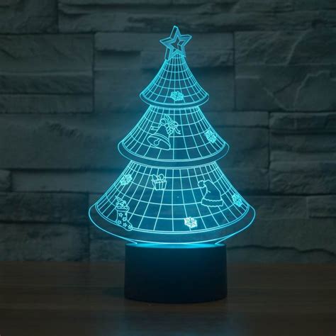 Christmas Tree 3D LED Lamp | Ultimate lamps - 3D LED Lamps