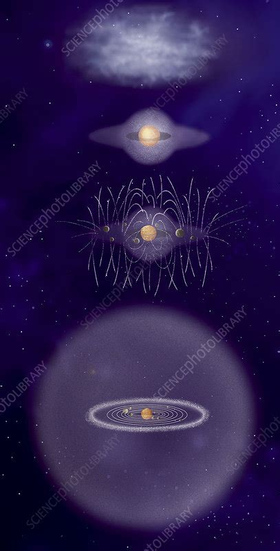 Comet formation - Stock Image - C004/4557 - Science Photo Library