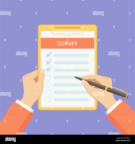 Customer survey clipboard hi-res stock photography and images - Alamy