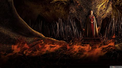 Princess Rhaenyra Targaryen (Milly Alcock) 4K wallpaper download