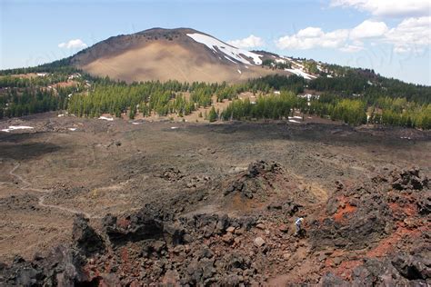 Belknap Crater from Little Belknap, | Free Photo - rawpixel