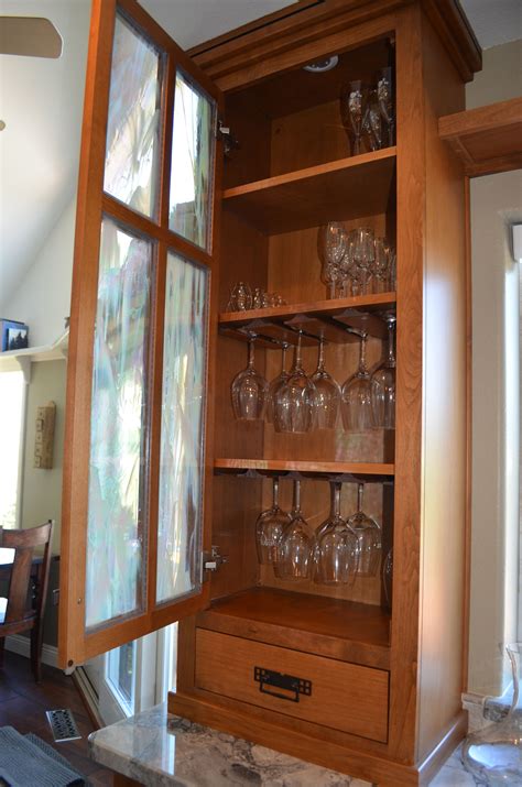 Beautiful Wine Glass Cabinet For Your Home Bar - Home Cabinets