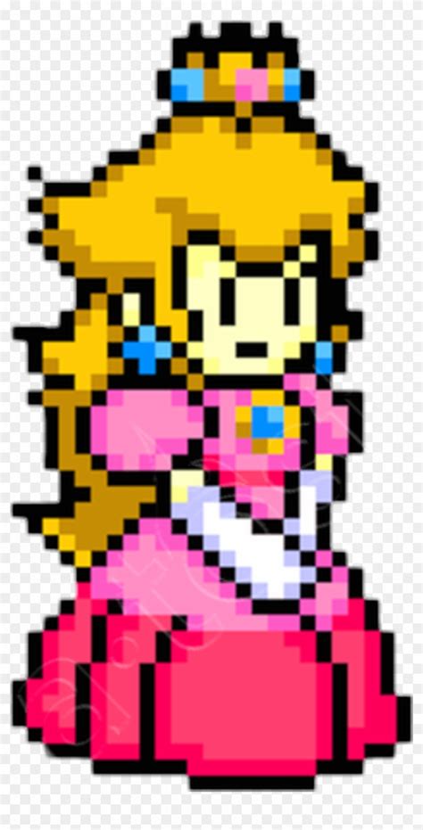 #pink #princess #peach #princesspeach #kawaii #mario - Princess Peach 8 Bit, HD Png Download ...