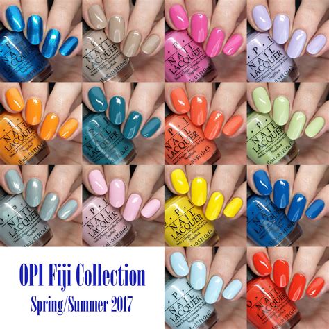 Nail Polish Society: OPI Spring/Summer 2017 Fiji Collection