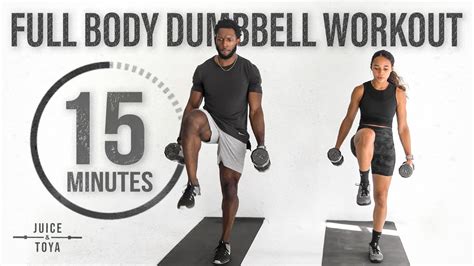 15 Minute Full Body Dumbbell Workout [Strength and Conditioning] - Patabook Active Women