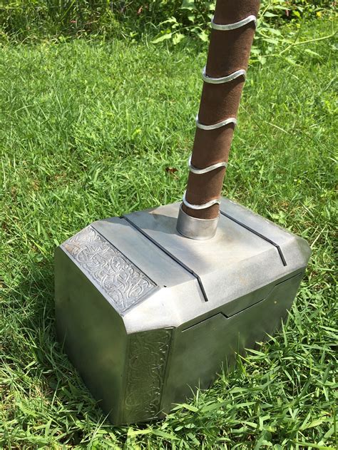 Mjolnir Welded Stainless Steel Thor's Hammer replica - Steve Gannon ...