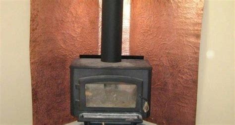 18 Simple Wood Stove Wall Protection Ideas Photo - Can Crusade