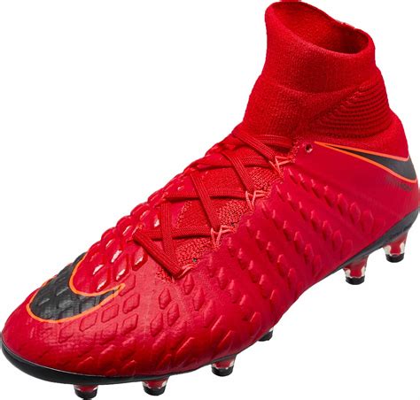 Nike Hypervenom Phantom III DF AG-Pro - University Red