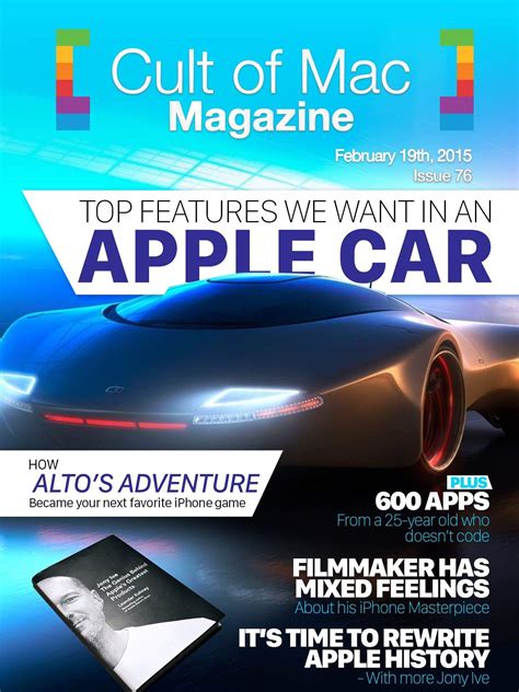 ICYMI: Top Features We Want To See In An Apple Car | Cult of Mac