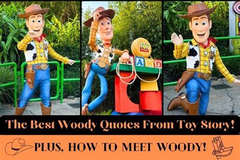 47+ Best Sheriff Woody Toy Story Quotes! Plus, How To Meet Woody At The ...