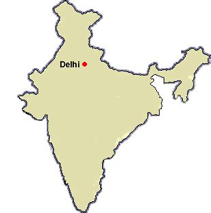 India Map Delhi