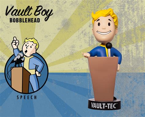 Fallout® 4: Vault Boy 111 Bobbleheads - Series Two: Speech | Gaming Heads