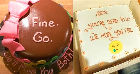 30 Funny Farewell Cakes That Employees Received On Their Final Day Of Work | Farewell cake, Cake ...