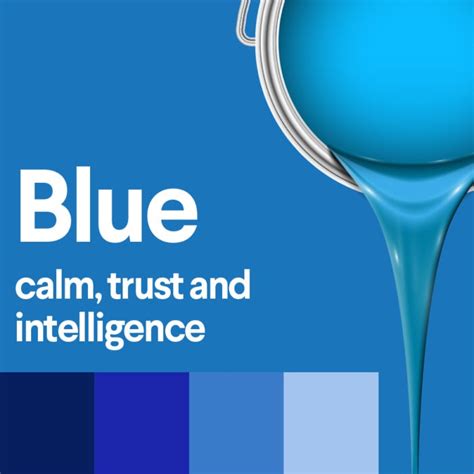What does the color blue mean? - 99designs