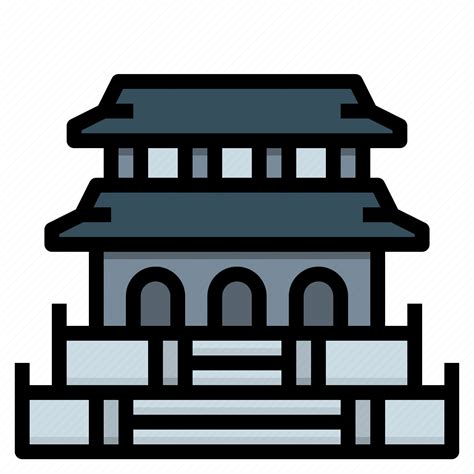Gyeongbokgung, korea, landmark, palace, travel icon - Download on Iconfinder