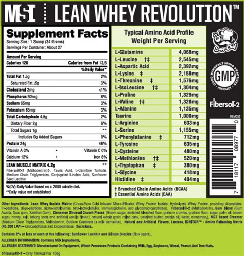 Muscle Sport Lean Whey 908g | Whey-Protein Isolate | Protein | Supplements | Stayfocused ...