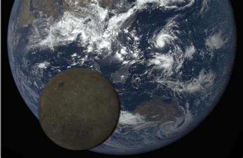 Moon photobombs the Earth in rare images captured by NASA – TechCrunch