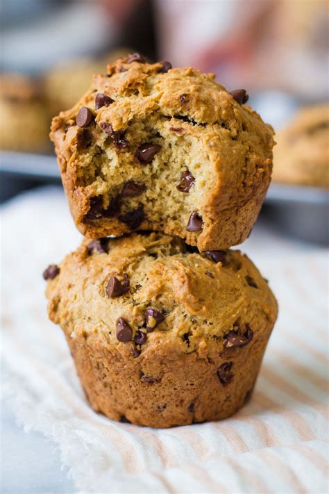 Chocolate Chip Vegan Muffins | Food with Feeling