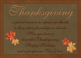 Business Thanksgiving Cards