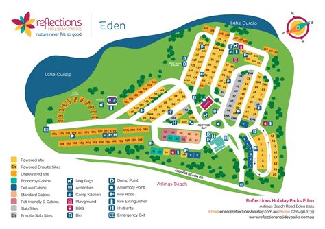 Eden Park Entry Map