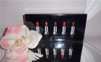 Christian Dior Rouge 5pc Mini Lipstick Gift Set Limited Holiday Edition | eBay