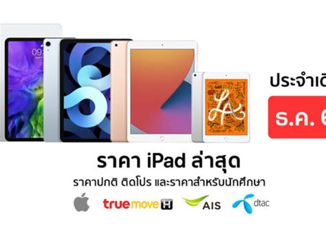 อัปเดตราคา iPad รุ่นที่ 8, iPad mini, iPad Air 4 และ iPad Pro ล่าสุด ...