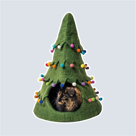 These Cat Christmas Trees Will Keep Your Pet (and Tree) Safe