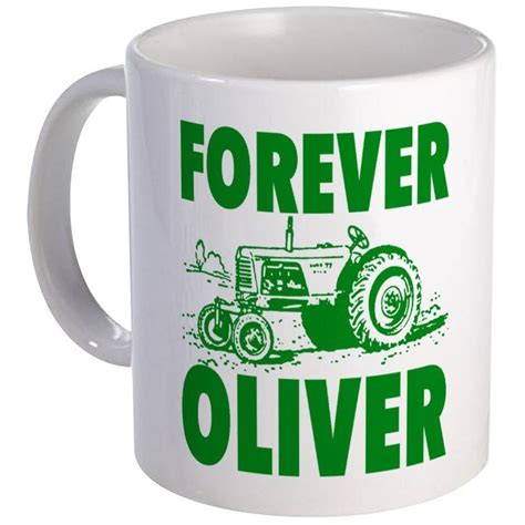 CafePress - Forever Oliver Tractors Mugs - Unique Coffee Mug, Coffee Cup | Unique coffee mugs ...