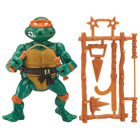 TMNT Classic Basic Mikey Figure - Walmart.com - Walmart.com