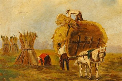 Wheat Harvest Painting at PaintingValley.com | Explore collection of Wheat Harvest Painting